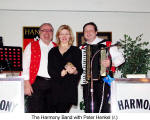 The Harmony Band with Peter Henkel (r.)  (Weiss-Blau Bayern/Hansa Haus)