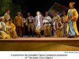 A scene from the Canadian Opera Company's production of "The Italian Girl in Algiers"  [Photo: Michael Cooper]