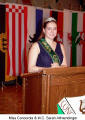 Miss Concordia & M.C. Sarah Allmendinger