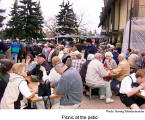 Picnic on the patio  (Concordia Club)