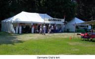 Germania Club's tent