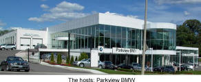 The hosts: Parkview BMW