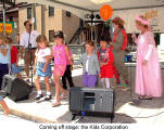 Coming off stage: the Kids Corporation