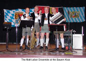 The Matt Lebar Ensemble at the Bayern Klub