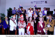 The opening of the Mardi Gras season for the Treue Husaren Mississauga