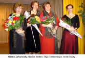 Natalia Zahorbinsky, Rachel Seilern, Olga Grebenchuck, Annie Scully