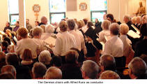 The German choirs with Alfred Kunz as conductor