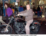 Harley-Davidson - Dick's favourite "crotch rocket"