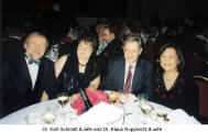 Dr. Karl Schmidt & wife and Dr. Klaus Rupprecht & wife