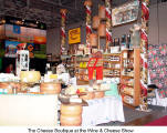 The Cheese Boutique at the Wine & Cheese Show