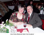 Vice Consul Marianne Bath & her husband