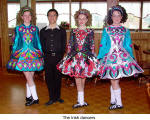 Representing the Grant School of Irish Dancing