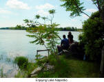 Enjoying Lake Niapenko