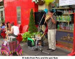 El Indio from Peru and the pan flute