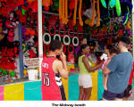 The Midway booth