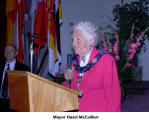 Mayor Hazel McCallion