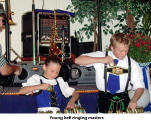 Young bell ringing masters