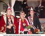 Kitchener royalty: Prince Richard, Princess Kerstin and Hofmarschal Andrew