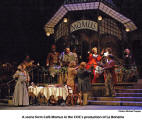 A scene from Caf Momus in the COC's production of La Bohme  [photo: Michael Cooper]