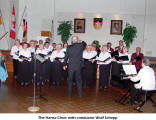 The Hansa Choir with conductor Wolf Schepp