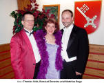 l.t.r.: Thomas Volk, Rotraud Denecke and Matthias Bega