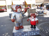 Sausage armour bear in Zrich