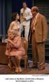 Lally Cadeau as Big Mama, Cynthia Dale as Margaret, David Snelgrove as Brick  [photo courtesy of Stratford Festival]