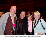 Henning Grumme, Wayne Wettlaufer & wife, Sybille Forster-Rentmeister