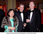 German Consul General Dr. Klaus Ruprecht (c.) with his wife & guest