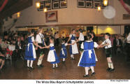 The Weiss Blau Bayern Schuhplattler Juniors  [photo: Siegfried Schicht]