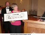 A farewell gift to Krystyna Higgins, pianist