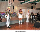 The ABBA performance   [photo: Bert Koch]