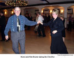 Horst and Kim Kessler doing the Cha Cha   [photo: Herwig Wandschneider]