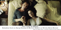 The Lives of Others - Sebastian Koch as Georg Dreyman & Martina Gedeck as Christa-Maria Sieland