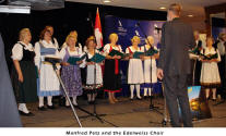 Manfred Petz and the Edelweiss Choir
