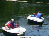 Boating with dad