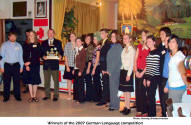 Winners of the 2007 German Language competition