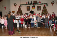 The Hansa Choir with an added children's choir