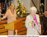 Congratulations from Hazel McCallion, Mayor of Mississauga