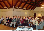 Participants at the Citizenship Presentations  [photo: Herwig Wandschneider]