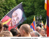 Friedenskundgebung am Brandenburger Tor in Berlin   [Foto: Marianne Schmidt]