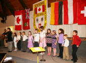 The school's prize-winning children's choir