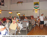 At the Danube Swabian Club: Finally, we know Germany won against Turkey