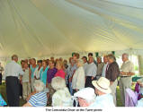 The Concordia Choir at the Tuerr picnic