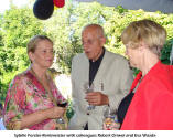 Sybille Forster-Rentmeister with colleagues Robert Oriwol and Eva Wazda