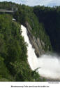 Montmorency Falls seen from the cable car [photo: Bob Sandbo]