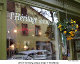 One of the many antique shops in the old city [photo: Bob Sandbo]