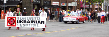 Toronto Ukrainian Festival parade