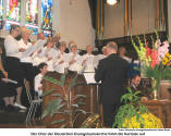 Der Chor der Deutschen Evangeliumskirche fhrt die Kantate auf