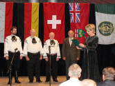 A plaque for the Transylvania Club Brass Band